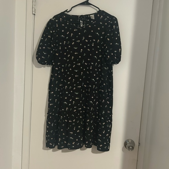 Floral black dress - Picture 1 of 3